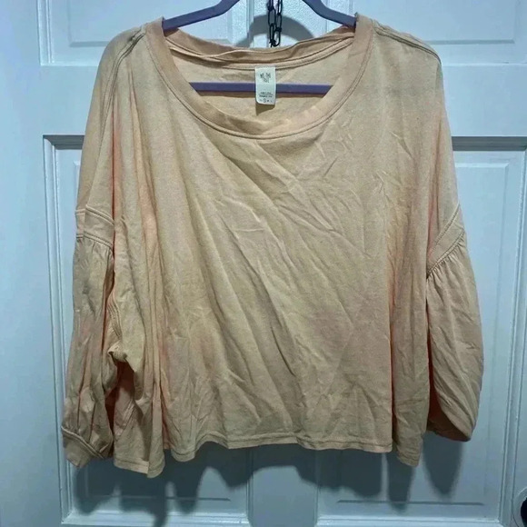WE THE FREE Free People FP Boxy flowy Blouse Size Small - Picture 3 of 3